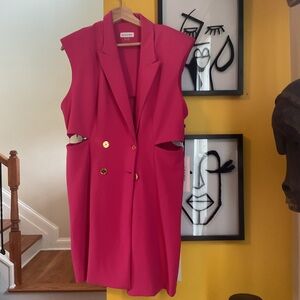 Calvin Klein Button Sheath Dress NWT Size 16